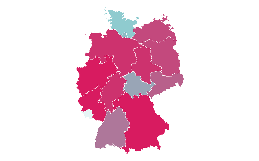 Affinity by region — Vanessa Hudgens, Germany