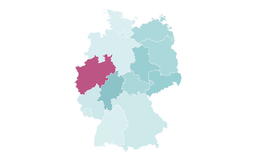 Affinity by region — Velvet (TV series), Germany