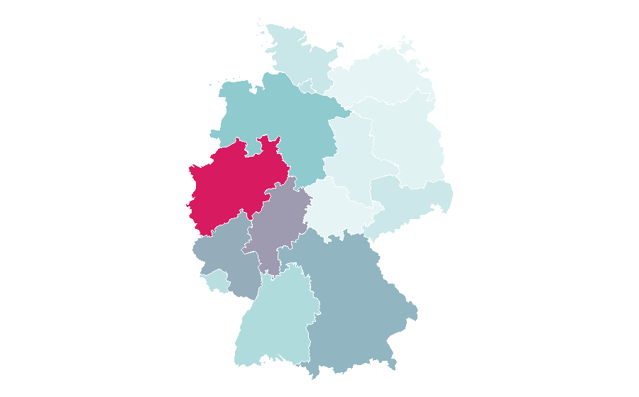 Affinity by region — XXL Nutrition, Germany