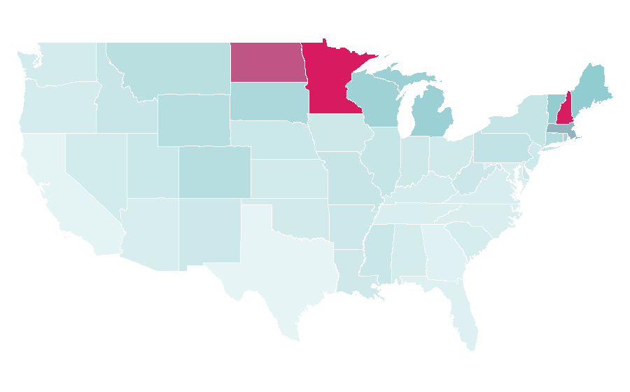 Affinity by region — Bauer Hockey, United States