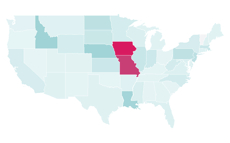 Affinity by region — Bayer, United States