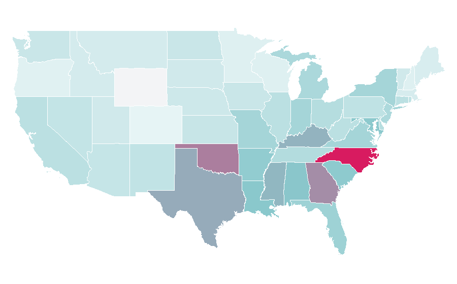 Affinity by region — Ben 10: Omniverse, United States