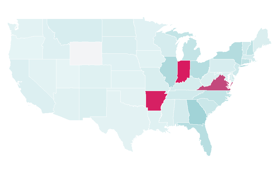 Affinity by region — Boar's Head, United States