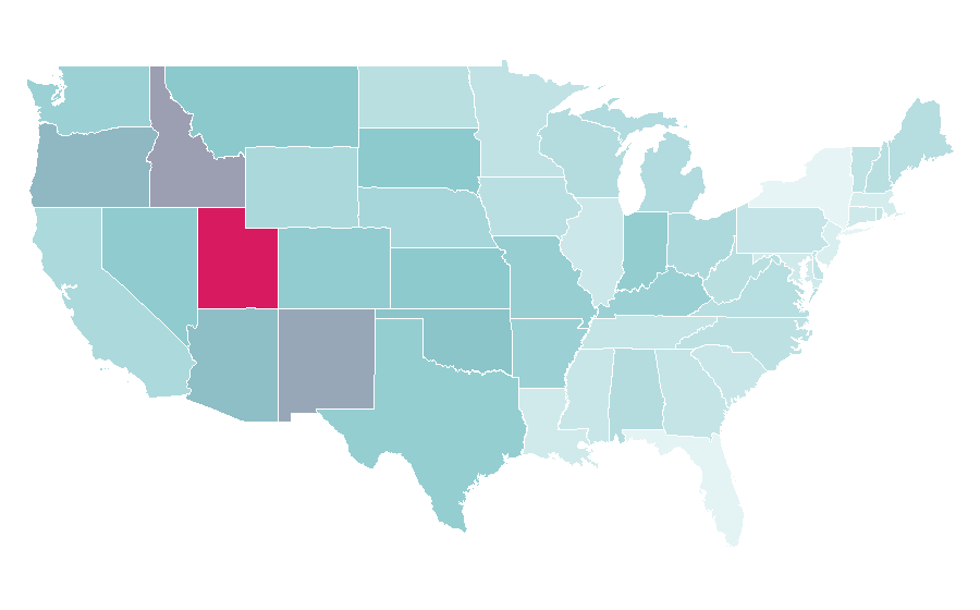 Affinity by region — BoyWithUke, United States