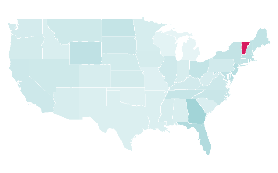 Affinity by region — CF Montréal, United States