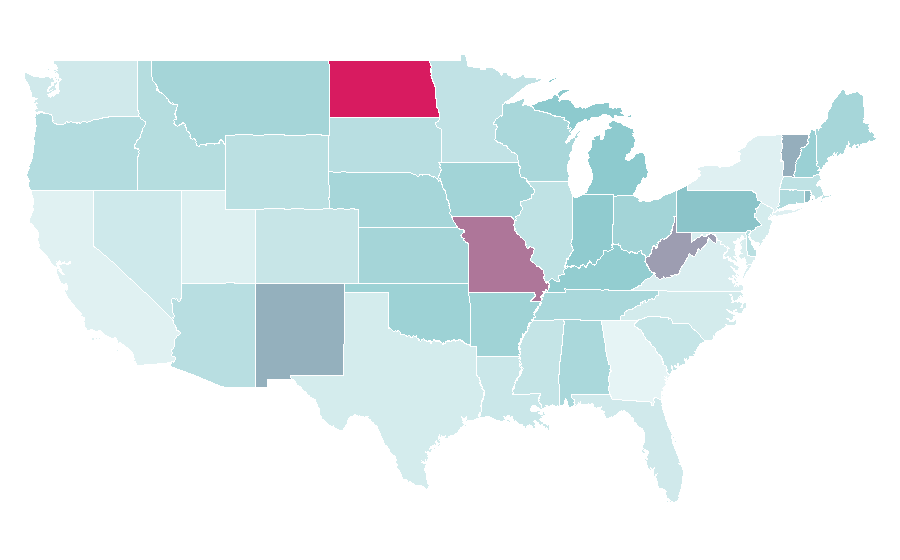 Affinity by region — Classic Rock (magazine), United States