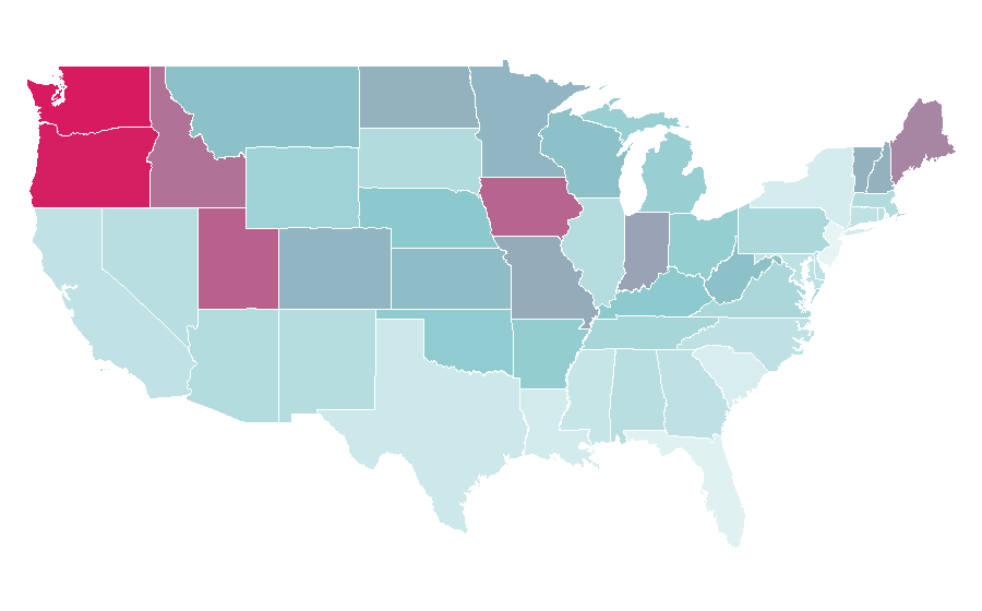 Affinity by region — Critical Role, United States