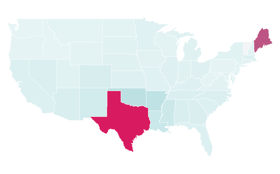 Affinity by region — Dallas Mavericks, United States