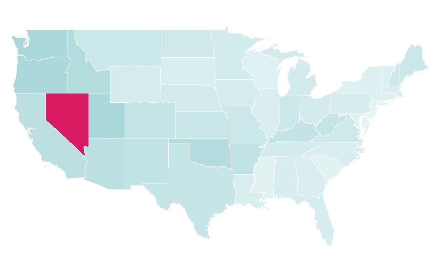 Affinity by region — Dark Souls, United States