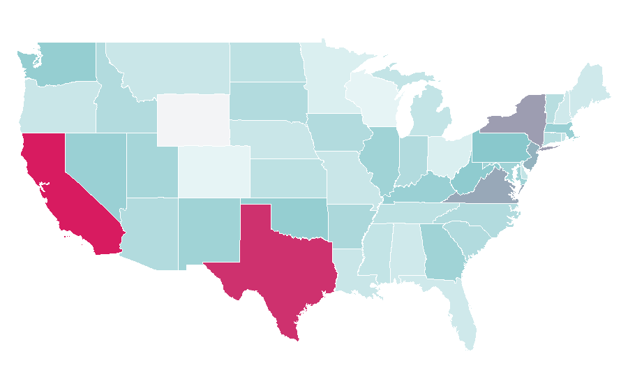 Affinity by region — Iron Man (2008 film), United States