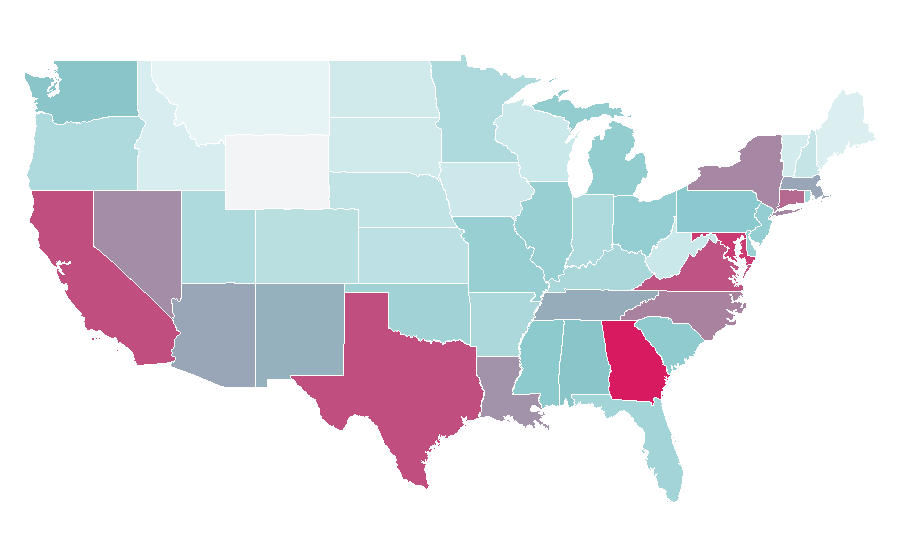 Affinity by region — Khalid, United States