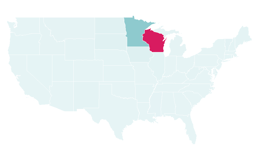 Affinity by region — Kwik Trip, United States