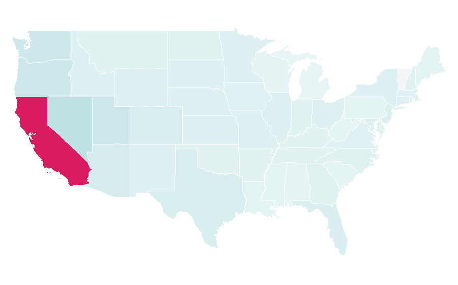 Affinity by region — LA Galaxy, United States