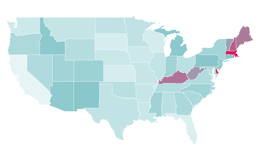 Affinity by region — Liberty Mutual, United States