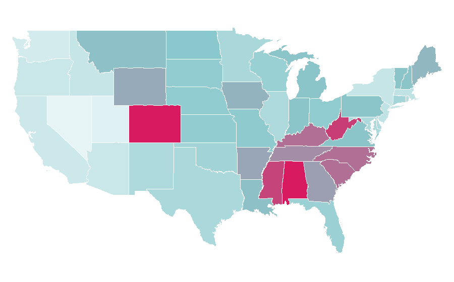 Affinity by region — OtterBox, United States