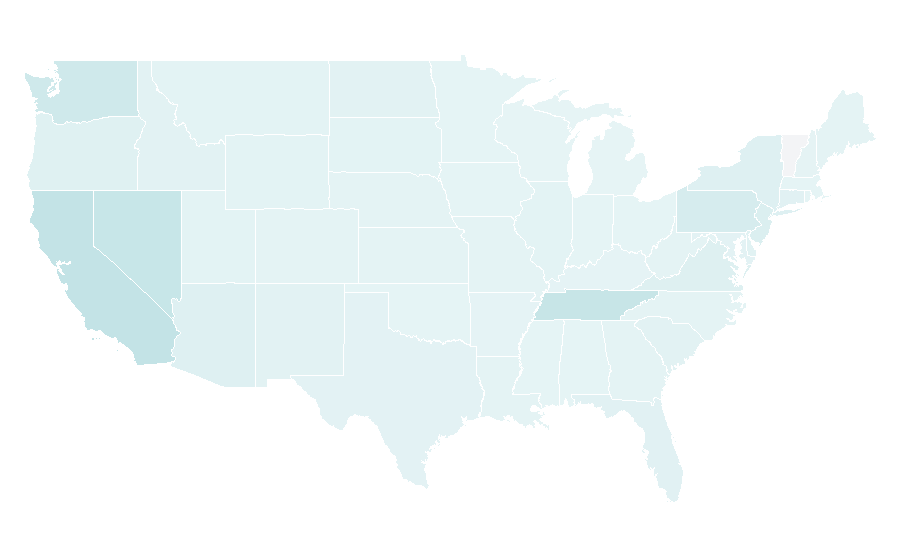 Affinity by region — Philippine Airlines, United States