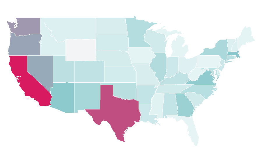 Affinity by region — Rotten Mango, United States