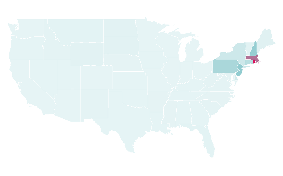 Affinity by region — Santander Bank, United States