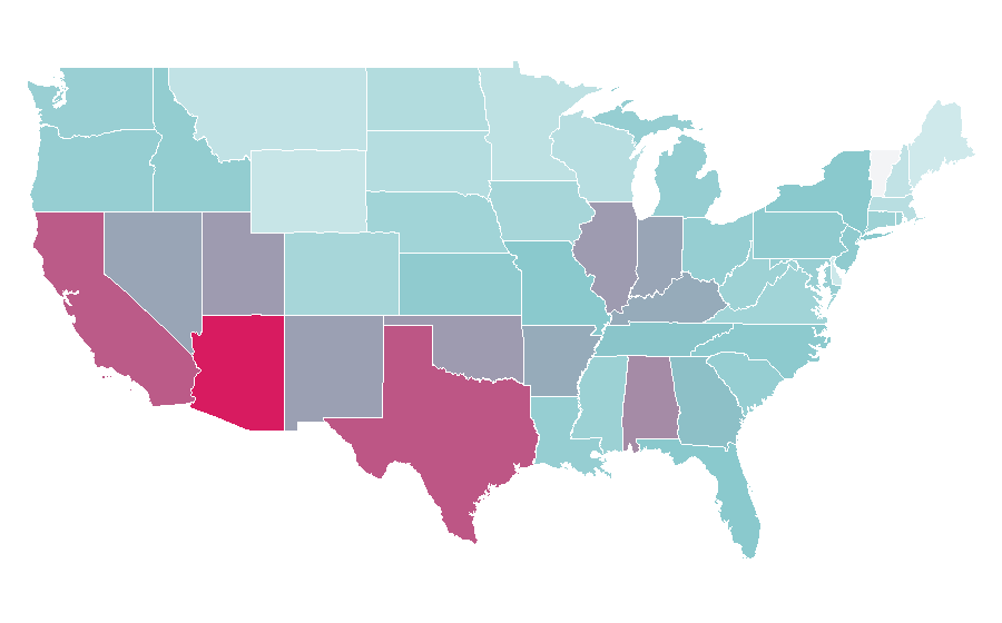 Affinity by region — Spider-Man 2, United States