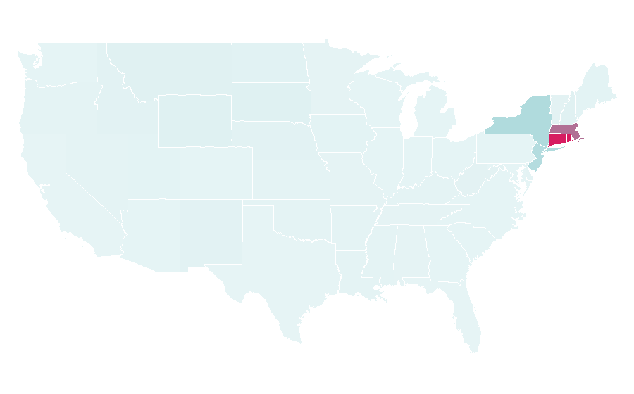 Affinity by region — Stop & Shop, United States