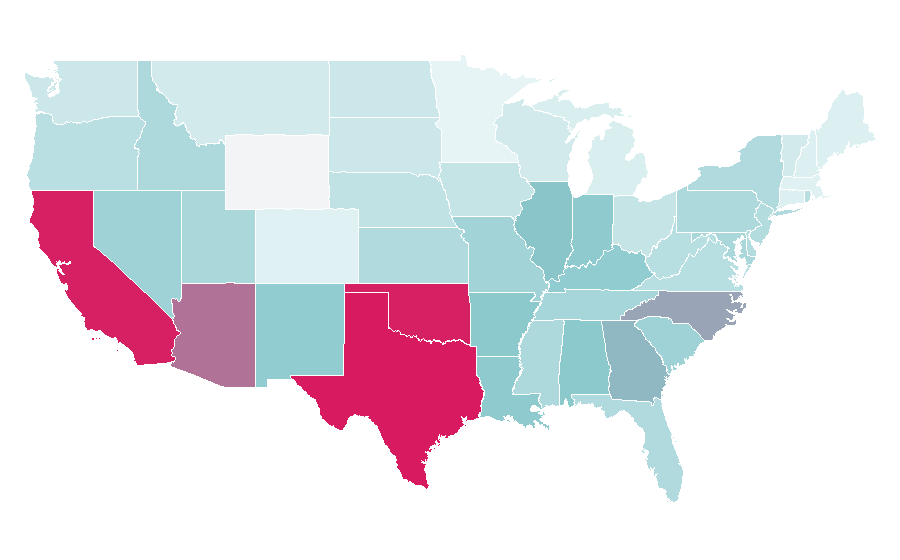 Affinity by region — The Spectacular Spider-Man (TV series), United States