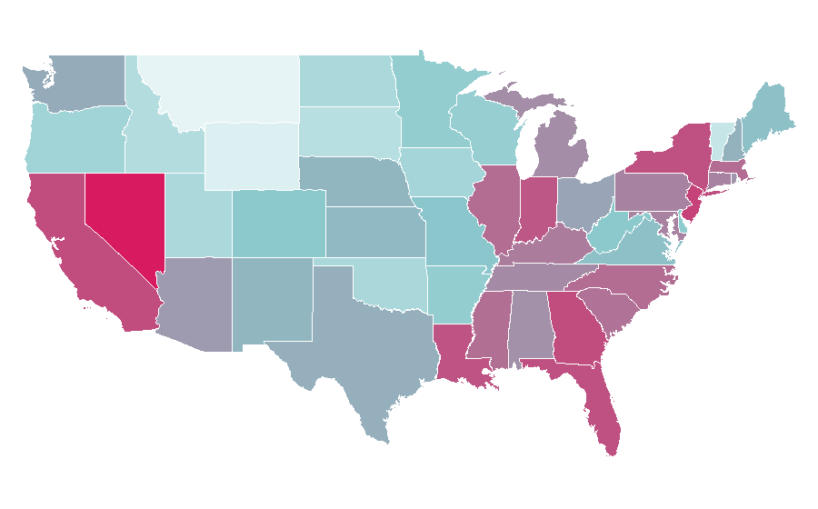 Affinity by region — Ticketmaster, United States