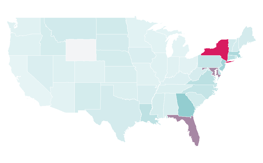 Affinity by region — Trinidad and Tobago Carnival, United States