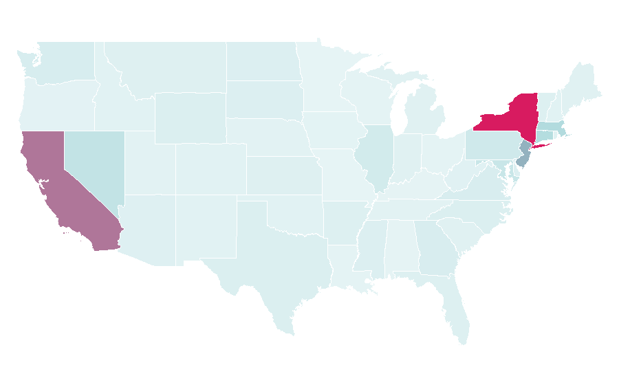 Affinity by region — World Journal, United States