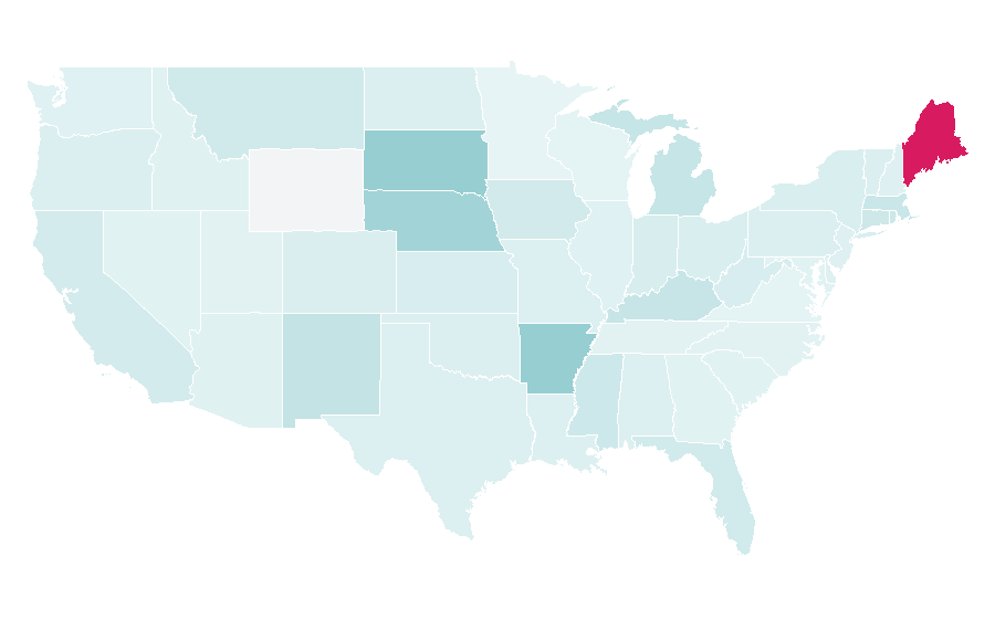 Affinity by region — YouNow, United States